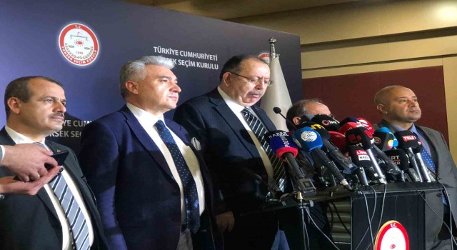 YSK Başkanı Yener: “Geçici sonuçlar sonucunda Recep Tayyip Erdoğanın cumhurbaşkanı olarak seçildiği görülmüştür”