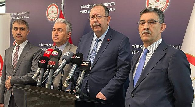 YSK Başkanı Yener: “Muharrem İnceye verilen oylar geçerli olarak kabul edilecek”