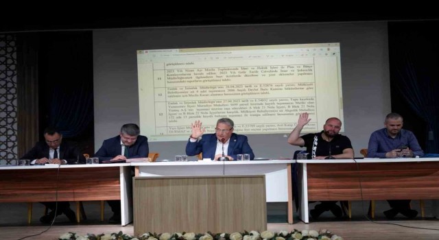 Yunusemre meclisi toplandı
