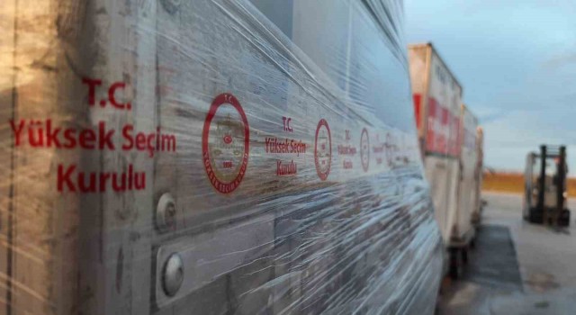 Yurt dışında kullanılan oylar Ankaraya getirildi