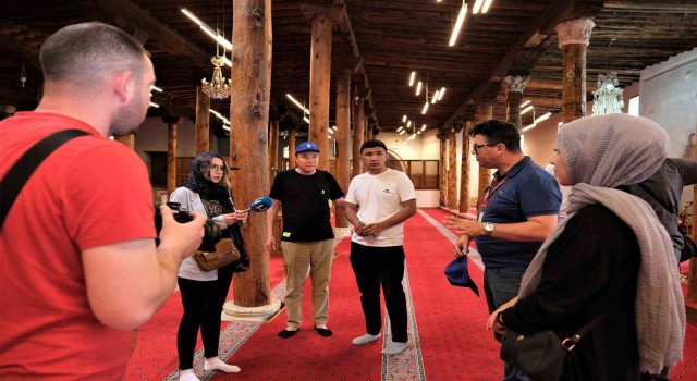 Yurt dışından gelen influencerlar ve basın mensupları Sivrihisarı keşfetti