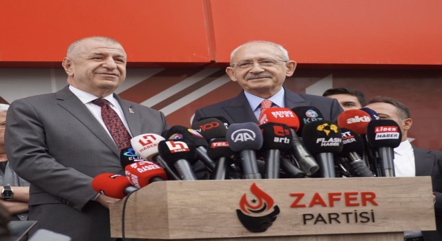 Zafer Partisi Genel Başkanı Özdağ: “Cumhurbaşkanlığı ikinci tur seçimlerinde Kılıçdaroğlunu destekleyeceğiz”