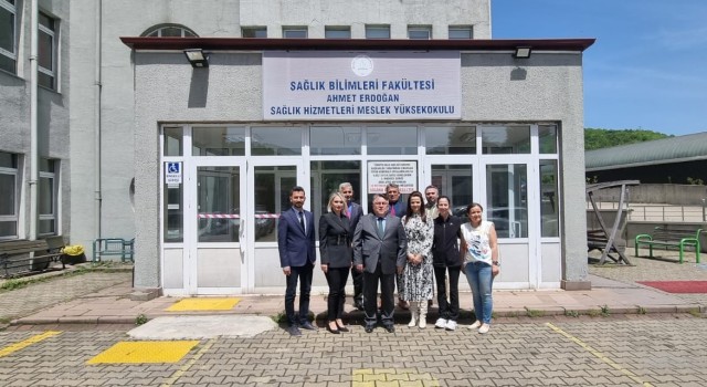 ZBEÜ Rektörü Özölçerden İbni Sina Kampüsüne ziyaret