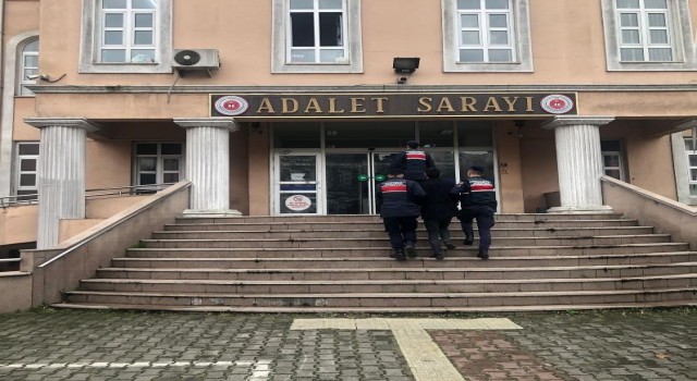 Zonguldakta adliyeye sevk edilen 104 şüpheliden 16sı tutuklandı