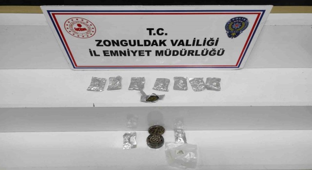 Zonguldakta uyuşturucu operasyonu