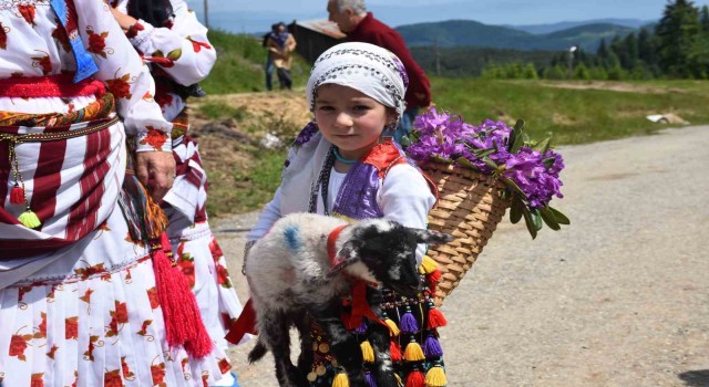 116 yıldır devam eden gelenek: Gelin gibi süslenen hayvanları ile göçe başladılar