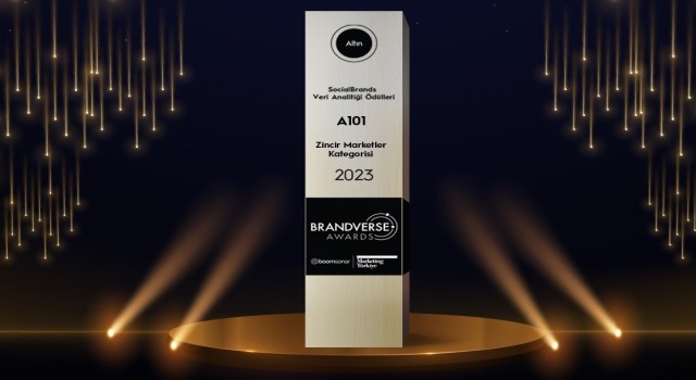 A101e Brandverse Awardsdan Altın Ödül