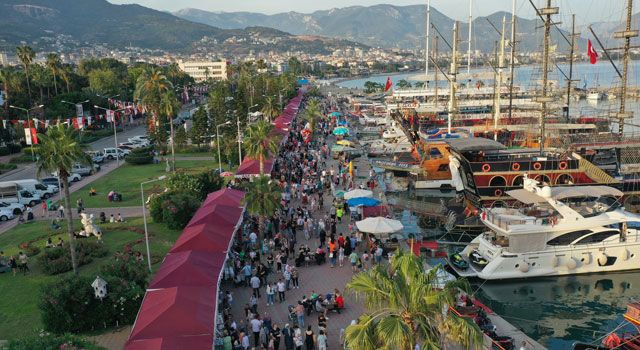 Alanya’da turizm ve sanat festivali devam ediyor