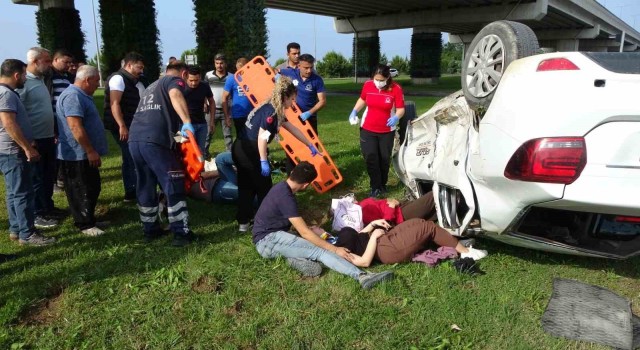 Antalyada 7 kişinin yaralandığı kazada adeta can pazarı yaşandı