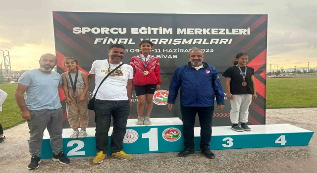 Aydınlı atletler Türkiye Şampiyonasını başarıyla tamamladı