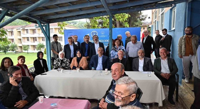 Başkan Aktaştan babalar gününde anlamlı buluşma