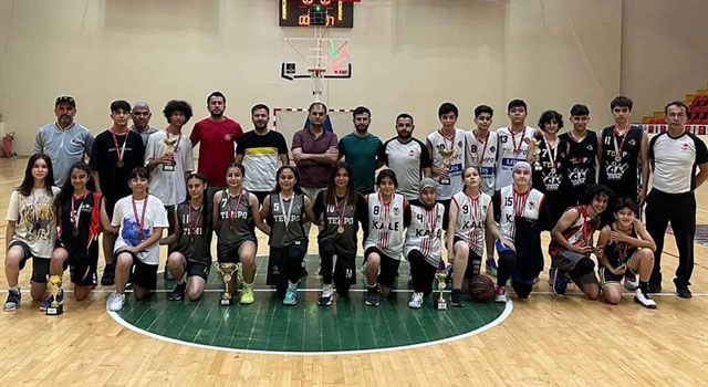 Basketbol turnuvasında şampiyon takımlar belli oldu