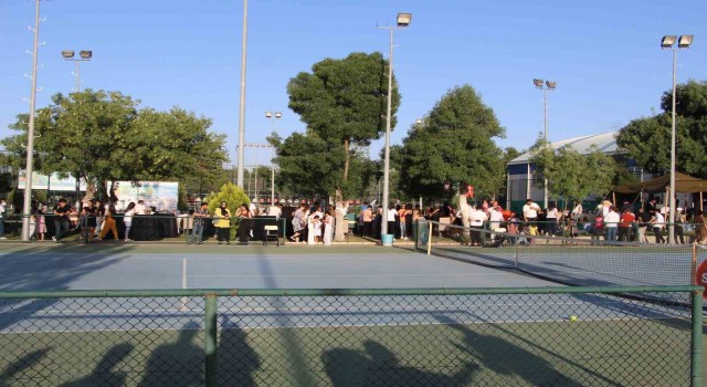 Batmanda Soft Cup Tenis Turnuvası final programıyla son buldu