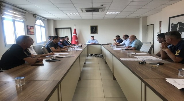 Burhaniyede yaz tedbirleri toplantısı yapıldı
