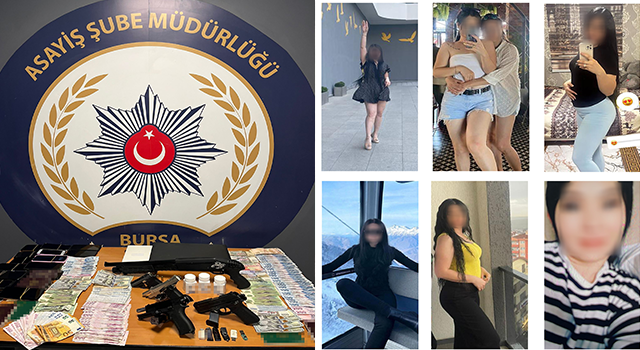 Bursa'da Fuhuşa sürükledikleri genç kızların kataloğunu basıp pazarlamışlar