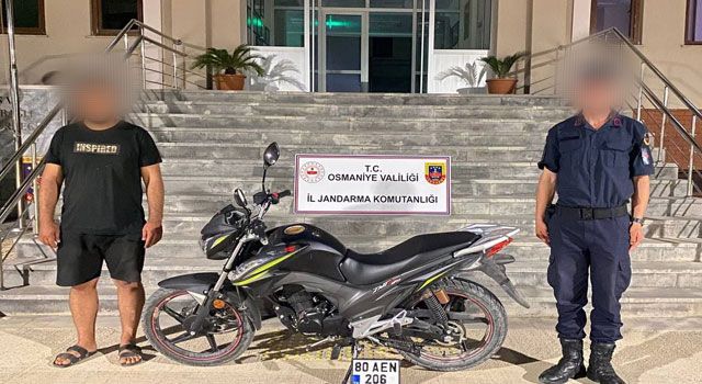 Çalınan motosiklet, JASAT tarafından bulundu