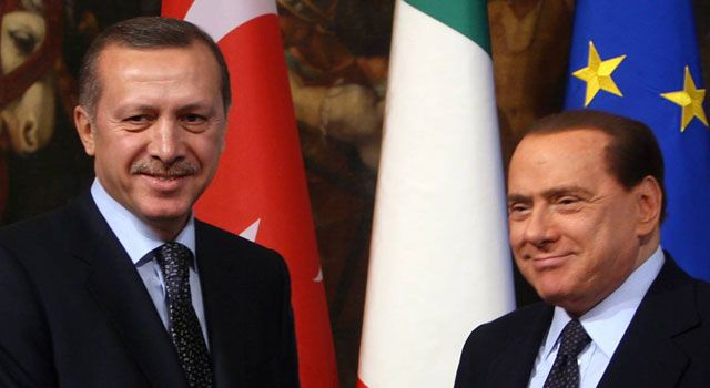 Cumhurbaşkanı Erdoğan, Berlusconi için yazdı