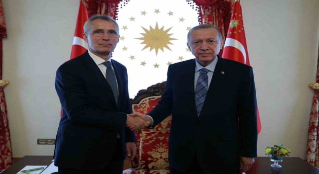 Cumhurbaşkanı Erdoğan NATO Genel Sekreteri Stoltenbergi kabul etti