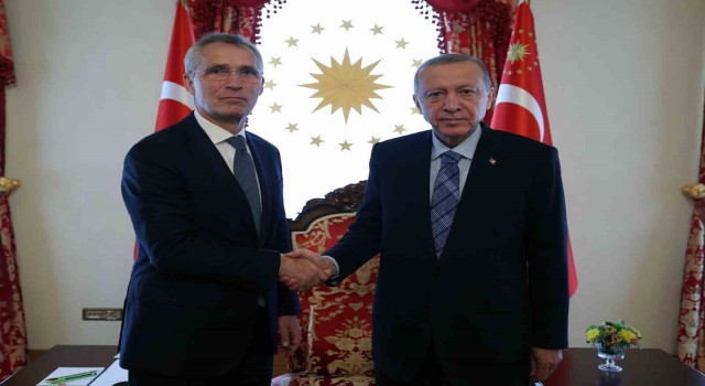 Cumhurbaşkanı Erdoğan, NATO Genel Sekreteri Stoltenbergi kabul etti