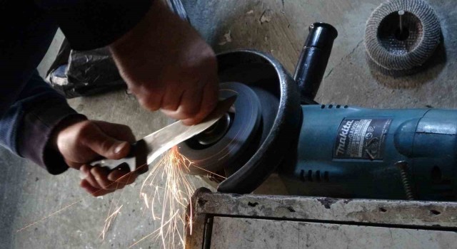 Demircilerde Kurban Bayramı mesaisi