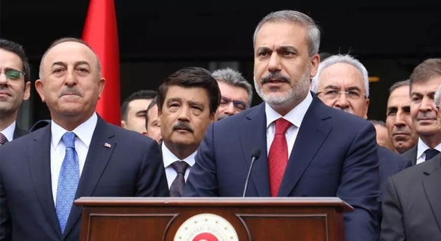 Dışişleri Bakanlığında devir teslim töreni yapıldı