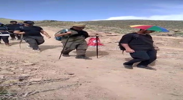 Doğaseverler Esrük Dağına tırmandı