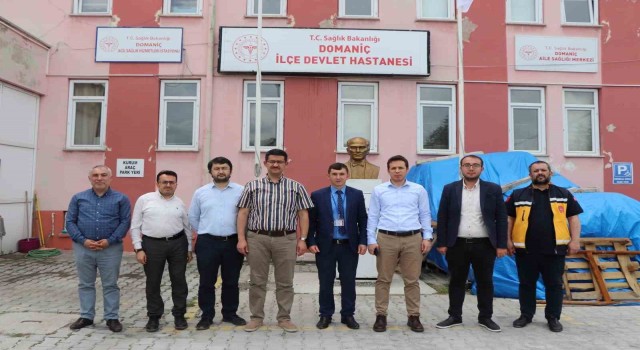 Domaniç ilçe sağlık hizmetleri yerinde değerlendirildi