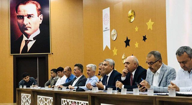 Eğitim Kurum Müdürleri ile Yılsonu toplantısı yapıldı