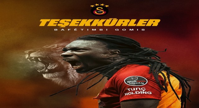 Galatasaray, Bafetimbi Gomise teşekkür etti