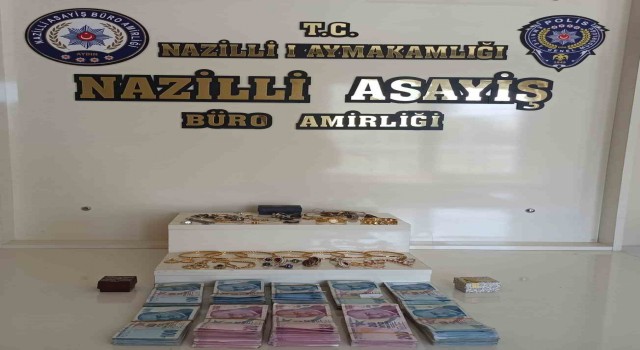 Girdiği evden 2 milyon TLlik ziynet eşyası çalan şüpheli yakalandı