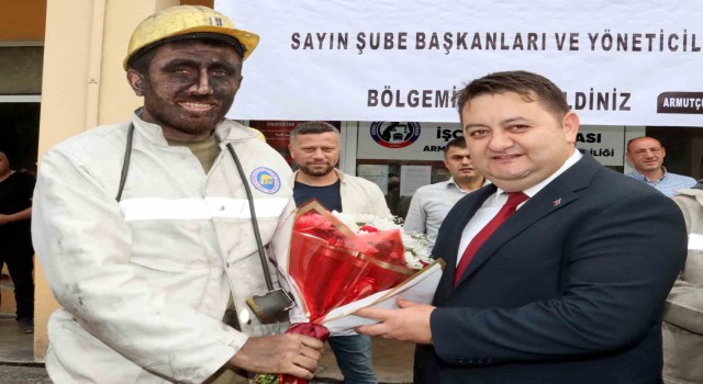 GMİS yönetimi Armutçukta madenciyi bilgilendirdi