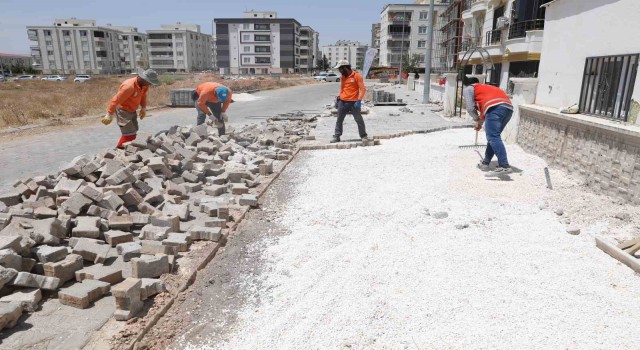 Haliliyede üst yapı çalışmaları devam ediyor