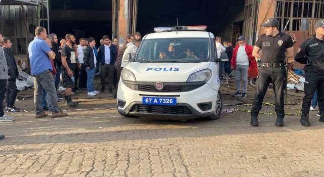 Hurdacıdaki patlamada işyeri sahibi gözaltına alındı