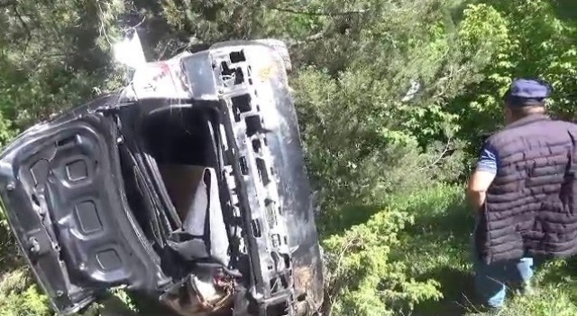 Erzurum’un İspir İlçesinde otomobil şarampole yuvarlandı: 1 ölü, 2 yaralı