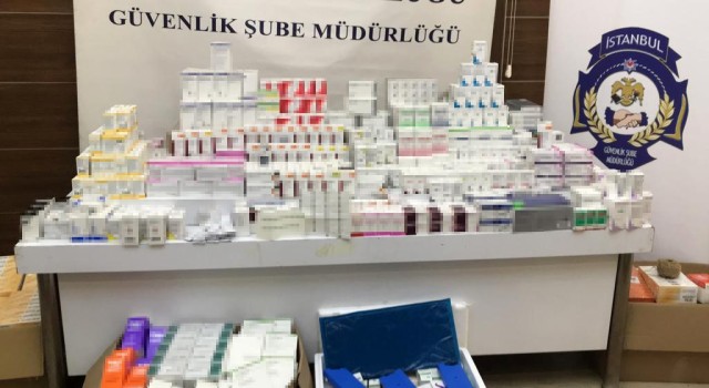 İstanbulda kaçak ve sahte ilaç operasyonu