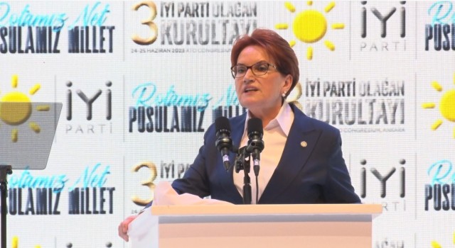 İYİ Parti lideri Akşener'den 6'lı masaya: “Bundan sonra size hayatta başarılar diliyorum”