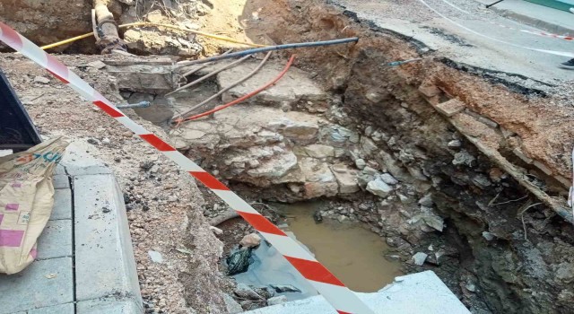 İzmirdeki altyapı çalışmasından tarih çıktı