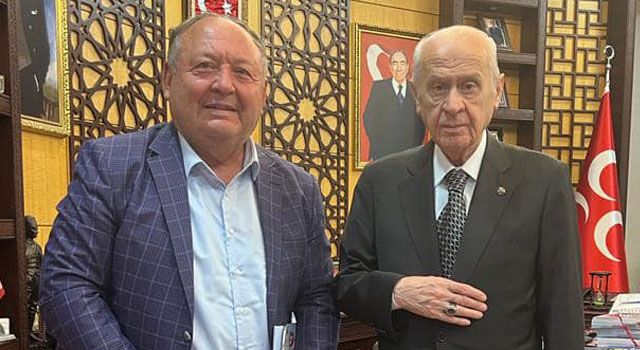 Kadirli Belediye Başkanı Tarhan, Bahçeli’yi ziyaret etti