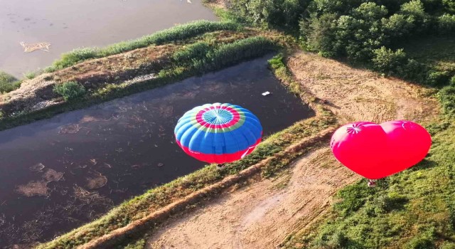 Kapadokyadan ilham aldılar, balon festivali yaptılar