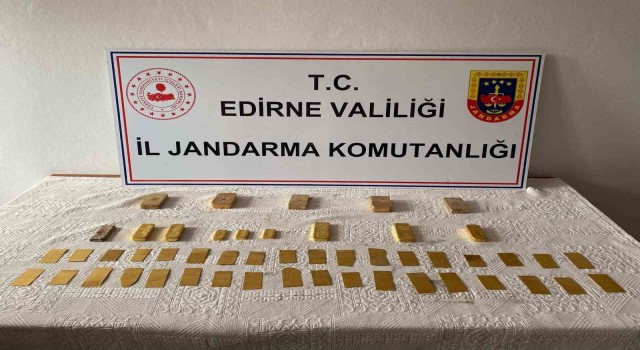 Kapıkule Sınır Kapısında 15 kilo altın ele geçirildi