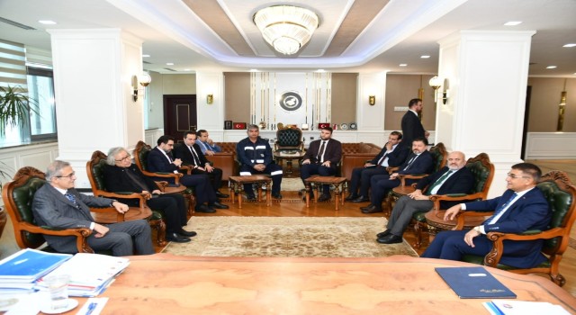 KARDEMİR Yönetim Kurulu Başkanı Demir, Vali Gürel ile görüştü