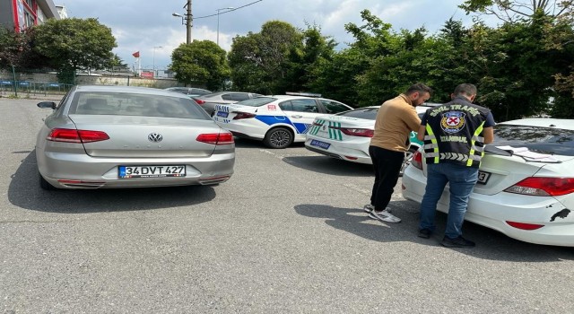 Kartal D-100de makas atarak ilerleyen sürücüye 8 bin 128 TL ceza