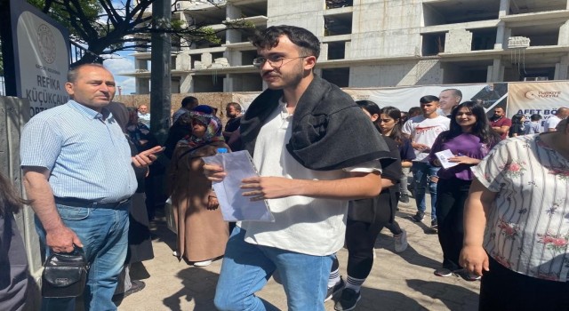 Kayseride YKS heyecanı 2inci oturumla sürdü