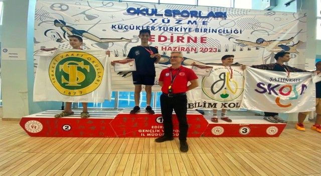 Kayserili sporcudan şampiyonada 3 Türkiye derecesi