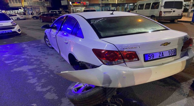 Kazadan kaçarken başka bir kazaya sebep oldu