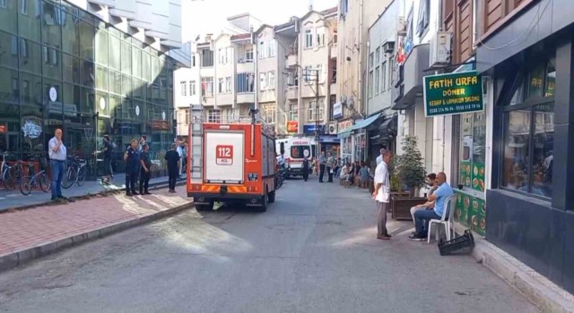 Kırklarelinde otelde yangın