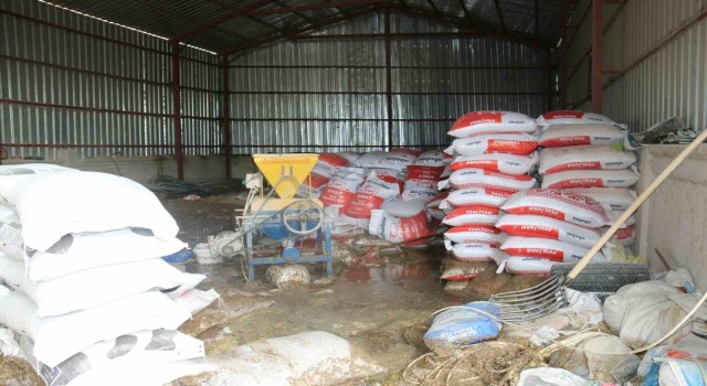 Kırşehirde yağış sele dönüştü, tarım arazileri zarar gördü, 8 hayvan telef oldu