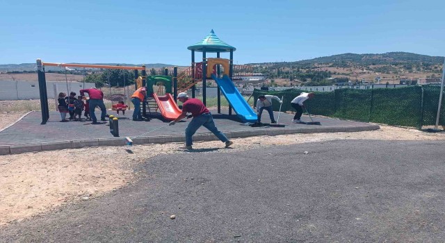 Konteyner kentlerde bayram temizliği