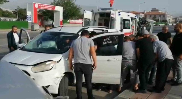 Malatyada trafik kazası: 1 yaralı