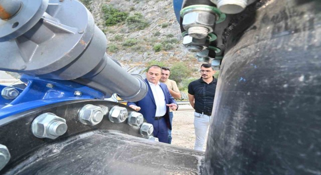 Manisada 12 milyonluk içme suyu çelik hattı devreye alınıyor